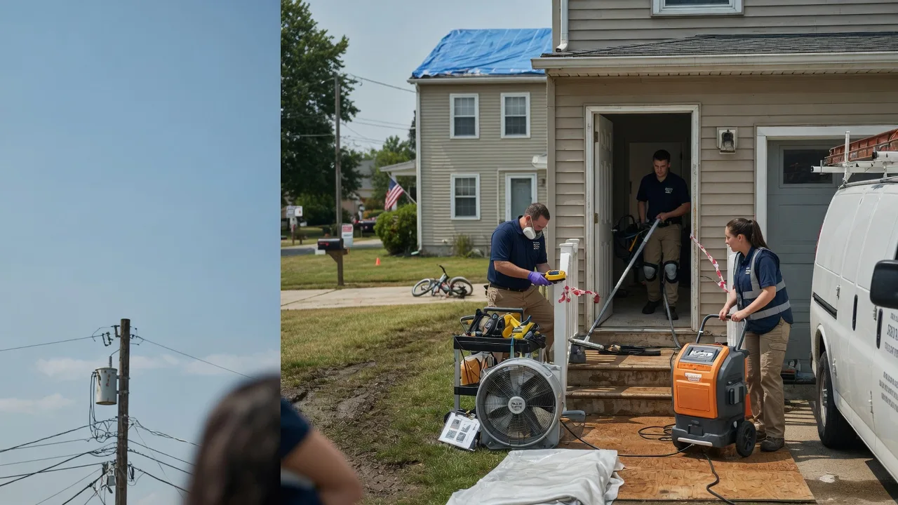 Water Damage Repair in Ecru, MS near me